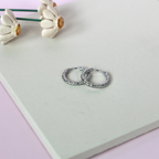 Hoop Bar Earrings – Stainless Steel Everyday Hoops