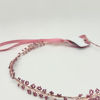 Kira Vines Hair Wreath -  Peach/Lavender/Green - Nebo v Kvitah