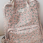 Cotton Laptop Backpack – Bengal Nougat – Bindi Atelier