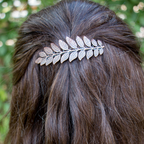 Large Leaf Hair Comb – Brass Hair Accessories - Cinder & Sage