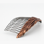 Large Quil Hair Comb – Brass Hair Accessories - Cinder & Sage