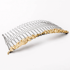 Large Rose Hair Comb – Brass Hair Accessories - Cinder & Sage