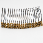 Large Well Woven Hair Comb – Brass Hair Accessories - Cinder & Sage