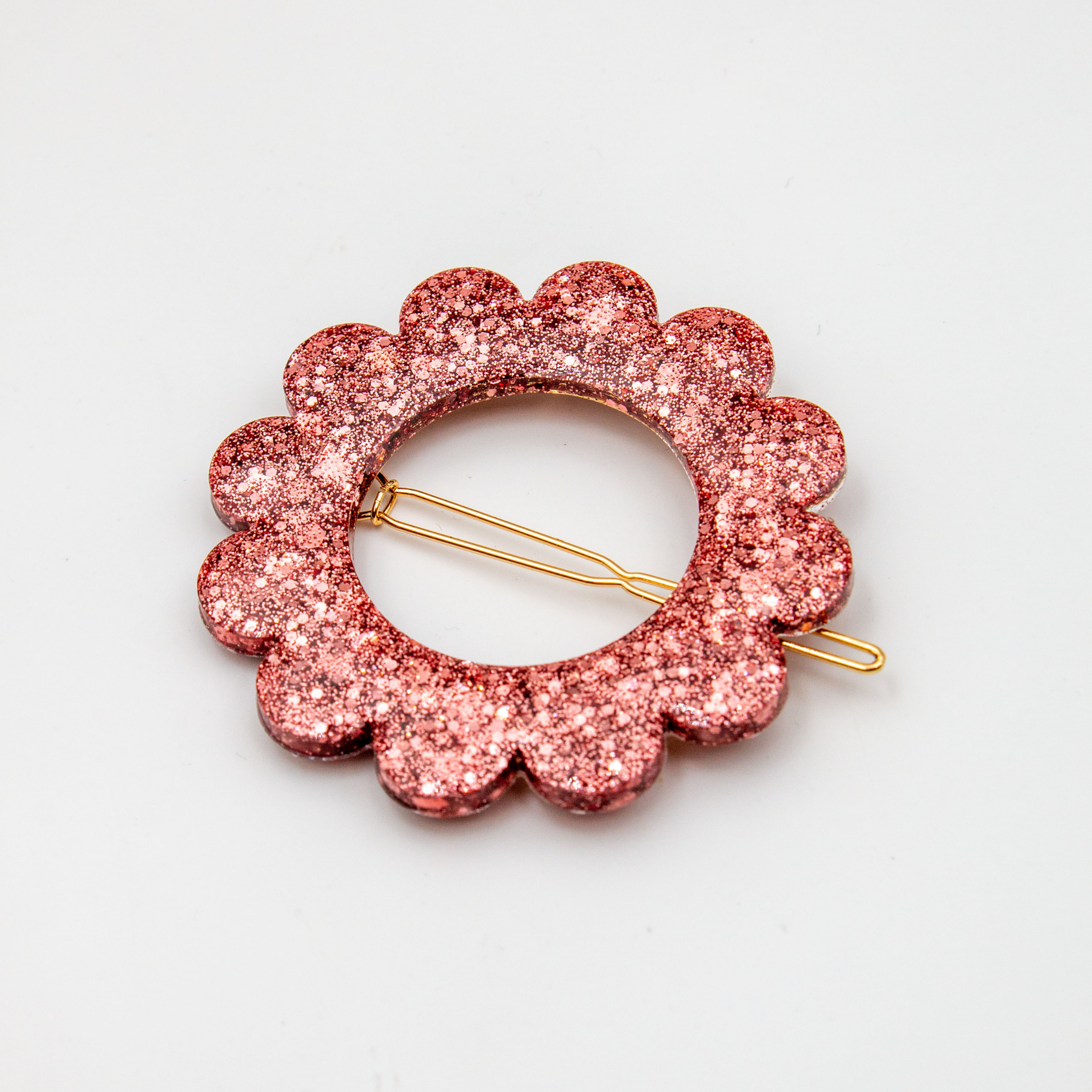 Large Flower Resin French Barrettes – L’Atelier Nounille