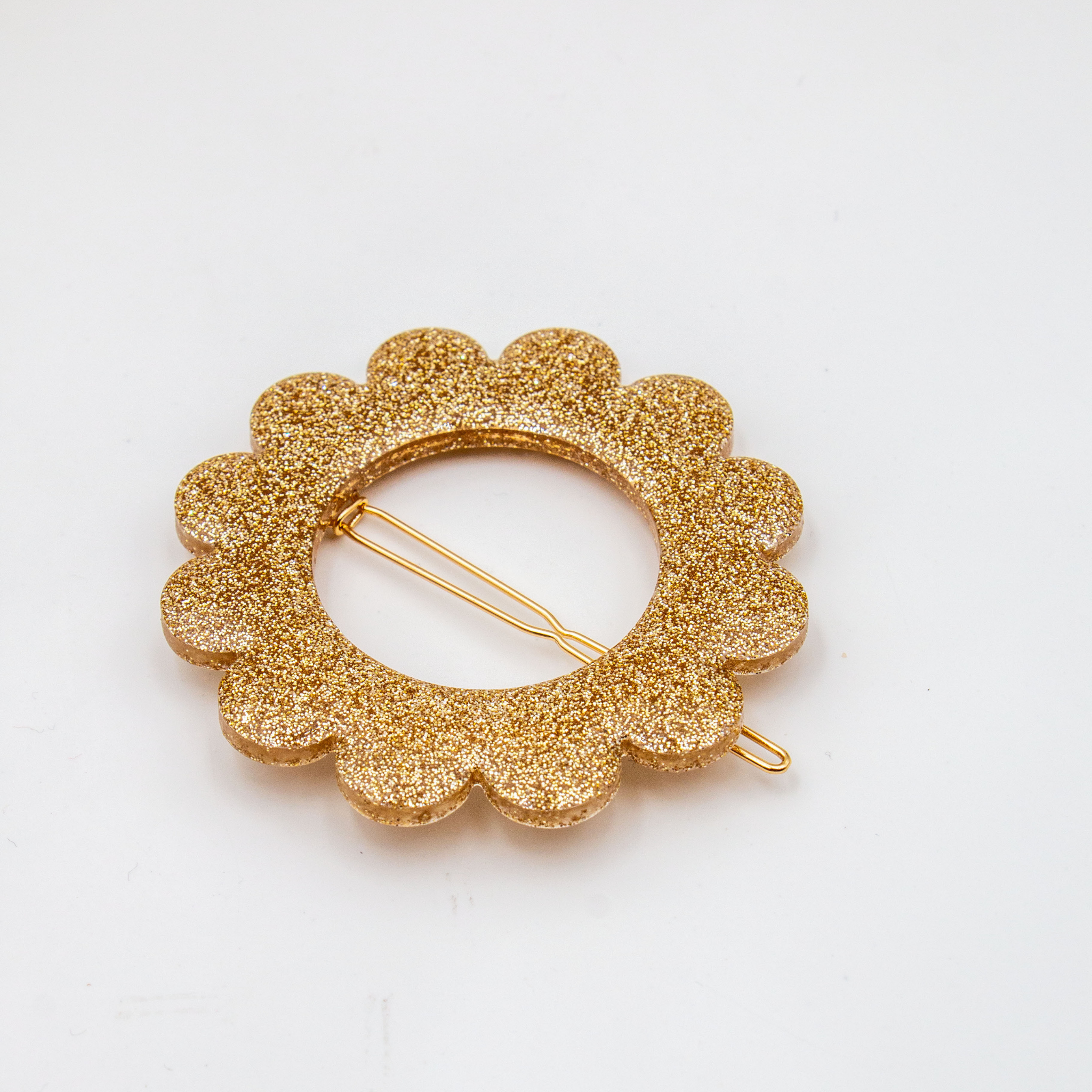 Large Flower Resin French Barrettes – L’Atelier Nounille