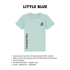 Kids Graphic Organic Cotton T-Shirt – Little Blue – Hey Rik