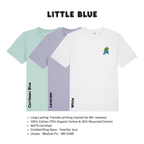 Kids Graphic Organic Cotton T-Shirt – Little Blue – Hey Rik