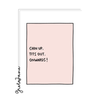 Motivational quote on a pink background with a white border, featuring the brand 'Greta Jane'.