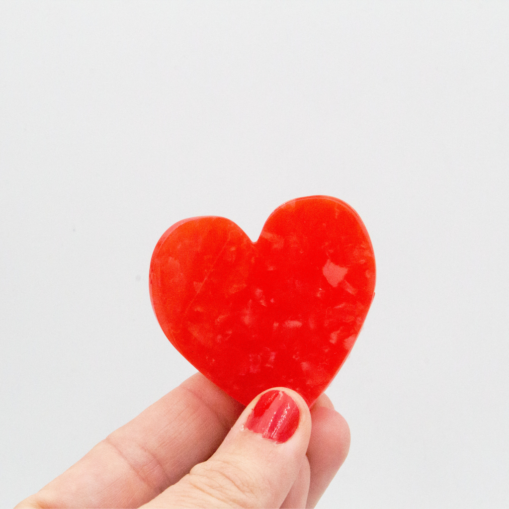 Heart Hair Claw – Coucou Suzette (Love Collection)