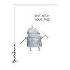 You’s Fine Card – Funny Compliment Love Card – Greta Jane Paper Co