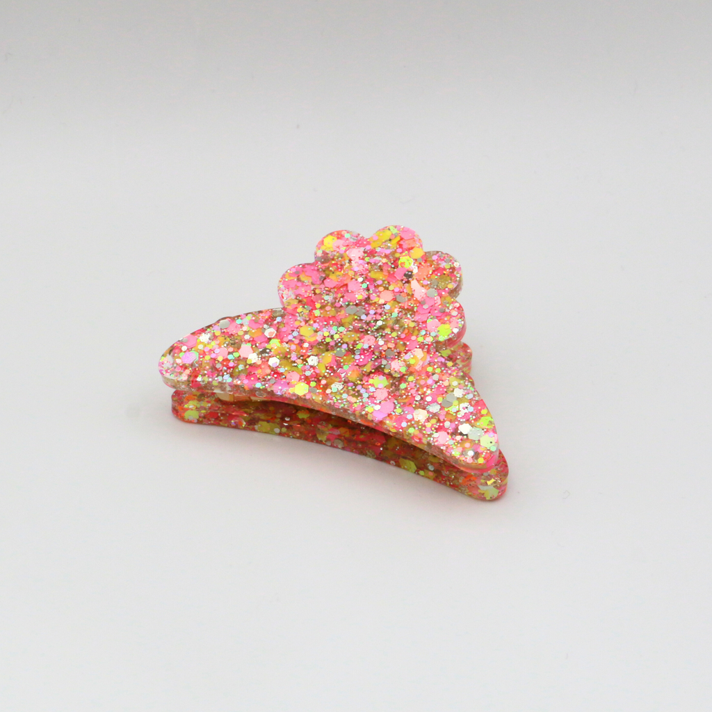 Resin Hair Claw – Metal Clip – L’Atelier Nounille