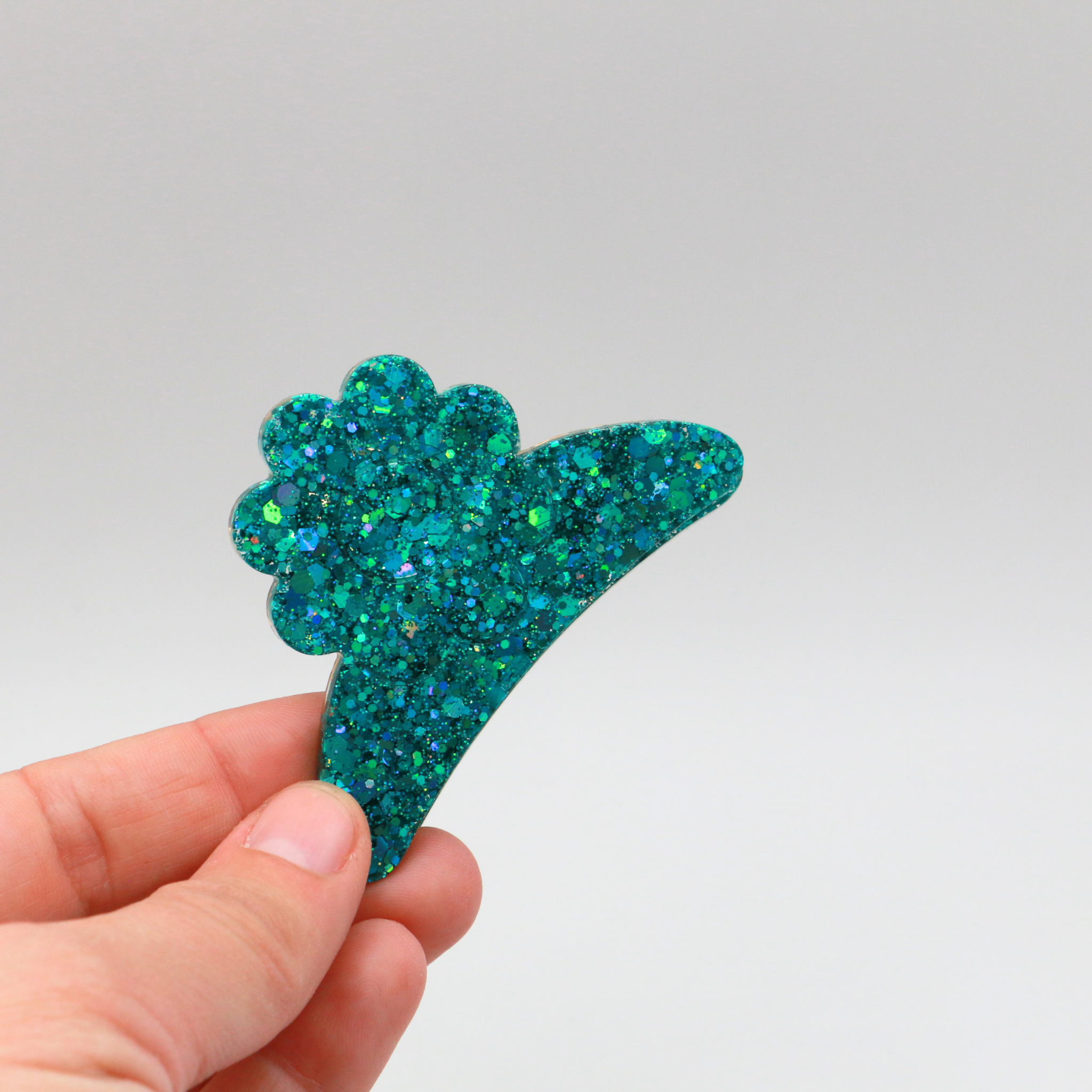 Resin Hair Claw – Metal Clip – L’Atelier Nounille