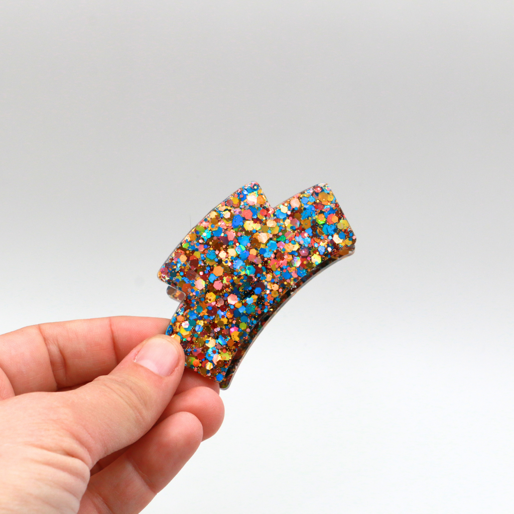 Resin Hair Claw – Metal Clip – L’Atelier Nounille