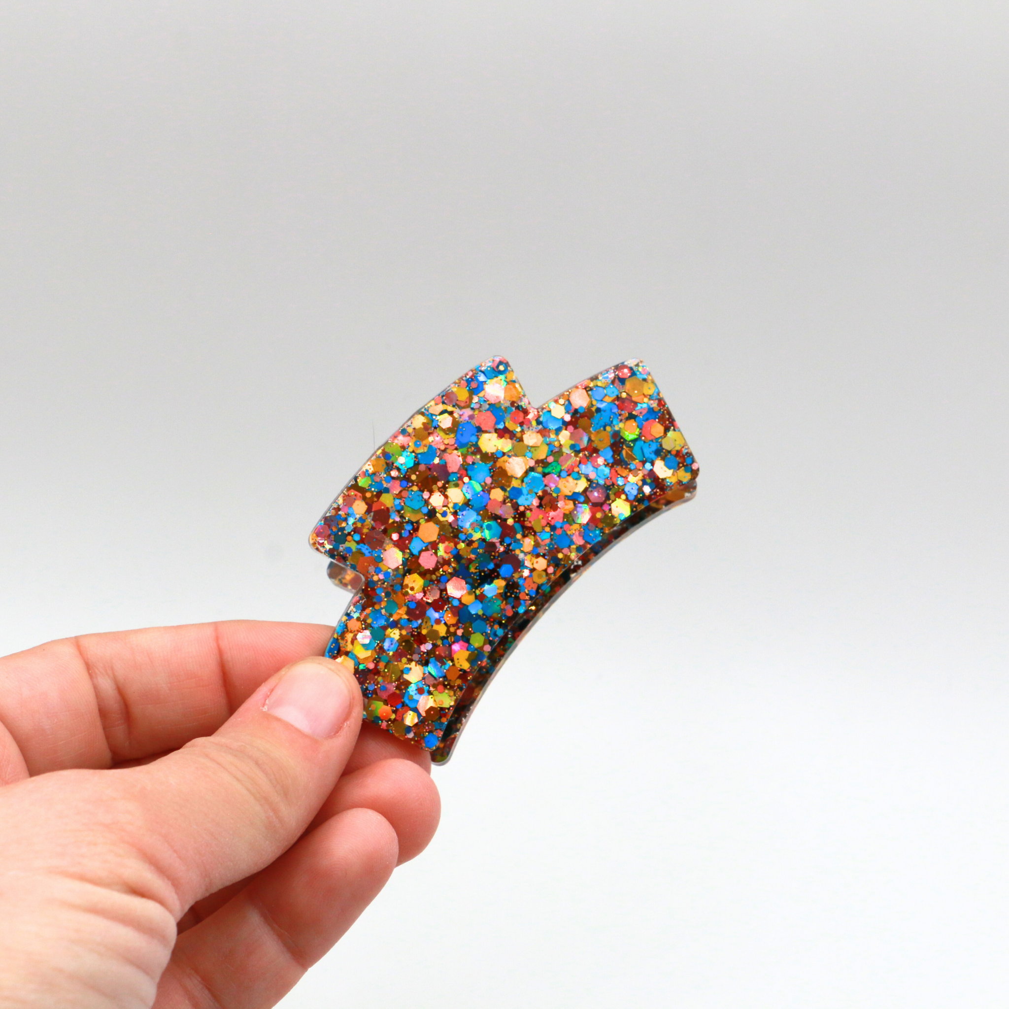 Resin Hair Claw – Metal Clip – L’Atelier Nounille
