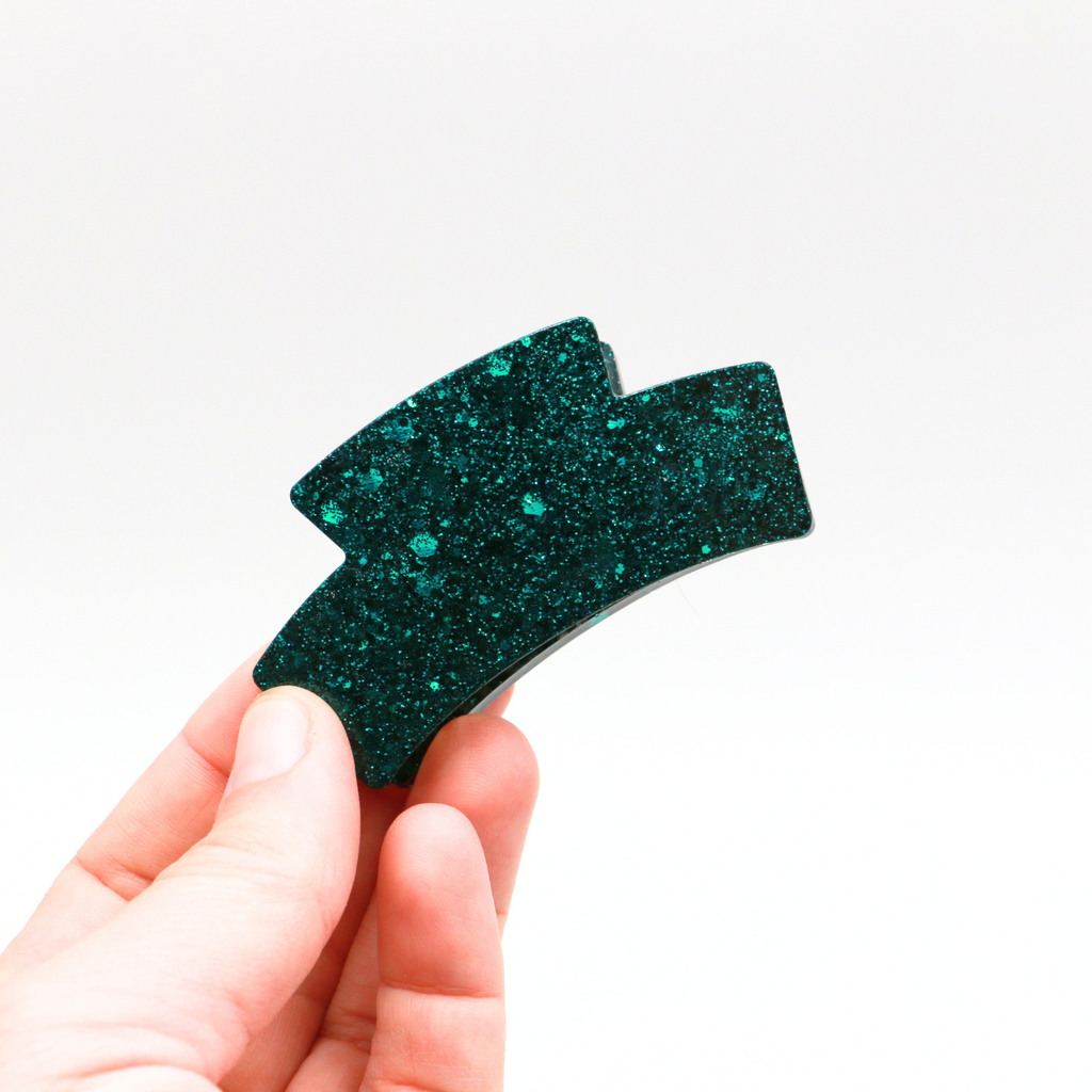 Resin Hair Claw – Metal Clip – L’Atelier Nounille