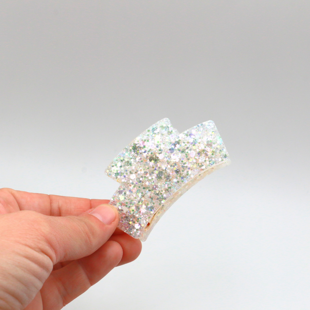 Resin Hair Claw – Metal Clip – L’Atelier Nounille