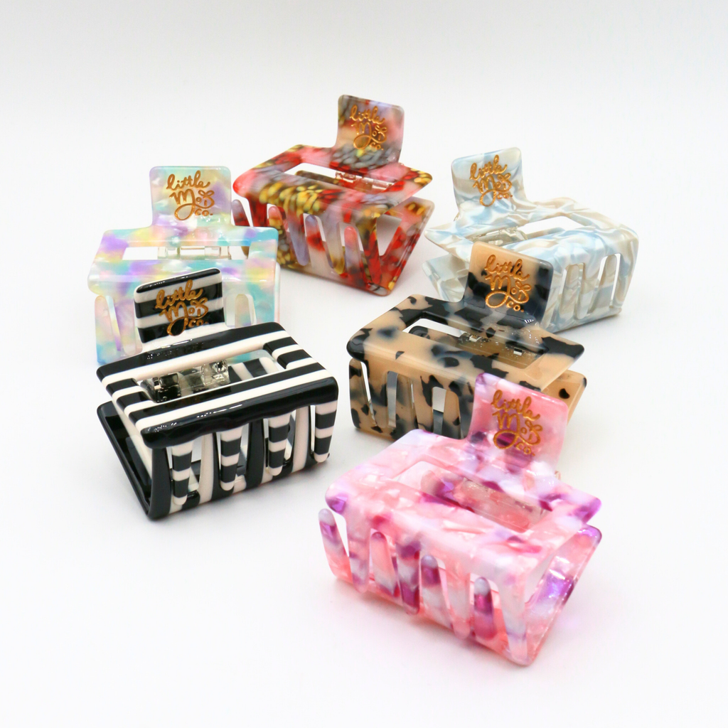 Medium Hair Claw Square- Little Moi Co