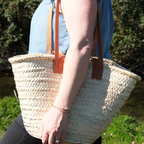 Mini Targa Straw French Market Bag/Basket – With or Without Liner – Bagatelle France