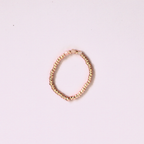 Elastic Beaded Ring - Mini Trio Stackable - Rose Gold 2mm – Natasas Accessoires