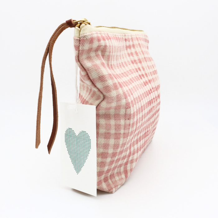 My Rose Check - Big Organic Pouch – Lili Pepper