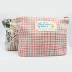 My Rose Check - Big Organic Pouch – Lili Pepper