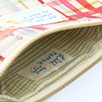 Red Check - Small Organic Pouch – Lili Pepper