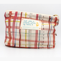 Red Check - Small Organic Pouch – Lili Pepper