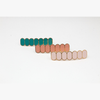 Paola Geometric Hair Barrette - Gypso – 24k Gold Plated - Gypso