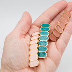 Paola Geometric Hair Barrette - Gypso – 24k Gold Plated - Gypso