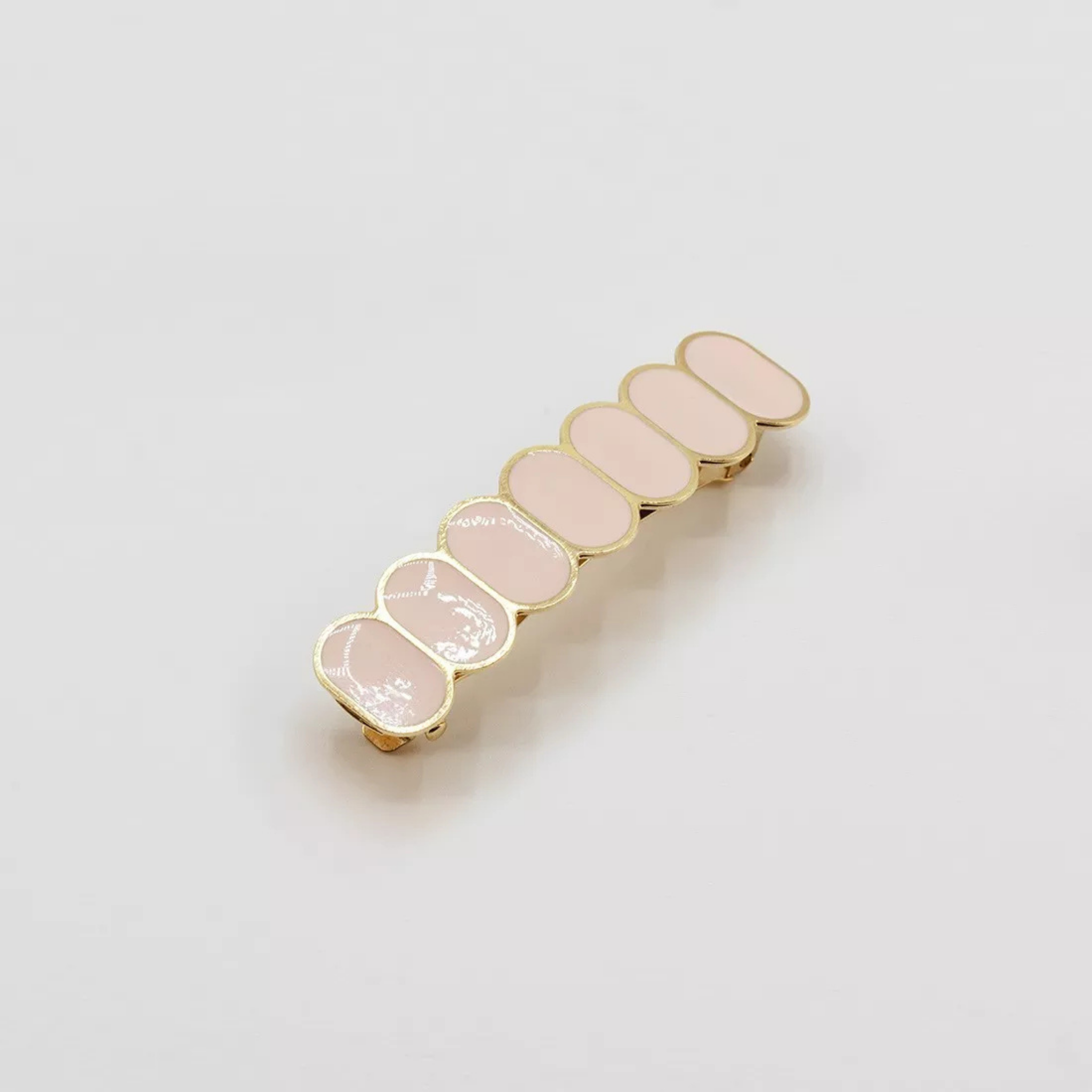 Paola Geometric Hair Barrette - Gypso – 24k Gold Plated - Gypso