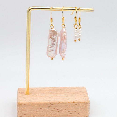 A Teardrop Dangling Pearl Earrings – My Lovely Pearls