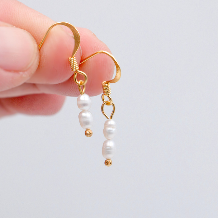 The Couple Dangling Pearl Earrings – My Lovely Pearls