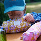 London Olive - Quilted Pencil Case – Bonheur du Jour