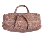 Savane Terracotta - Quilted Cotton Weekender Cabas Bag – Bonheur du Jour