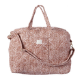 Savane Terracotta - Quilted Cotton Weekender Cabas Bag – Bonheur du Jour