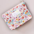 Flower Summer - Mini Quilted Pouch – Lili Pepper