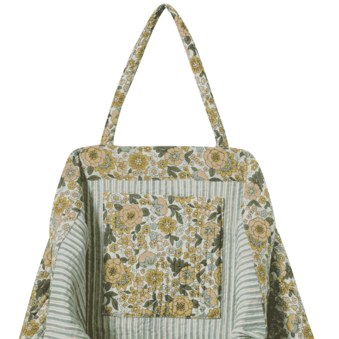 Amaia Rose - Quilted Cotton Shopper Bag – Bonheur du Jour