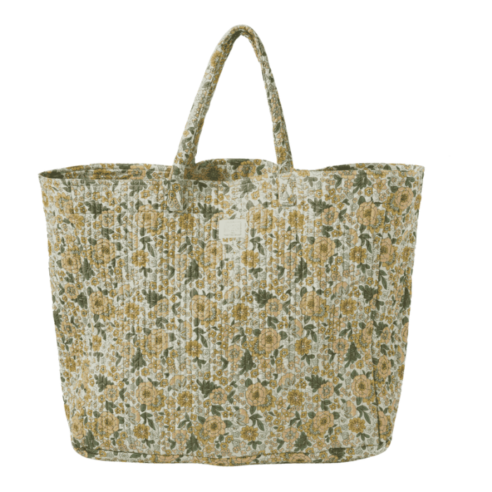 Amaia Rose - Quilted Cotton Shopper Bag – Bonheur du Jour