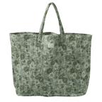 Meera - Quilted Cotton Shopper Bag – Bonheur du Jour