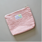 Vichy Orange - Quilted Pouch – Lili Pepper