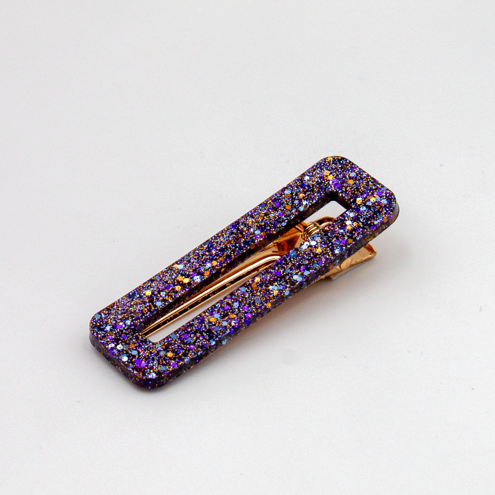 Resin Hair Clip - Rectangular - L’Atelier Nounille