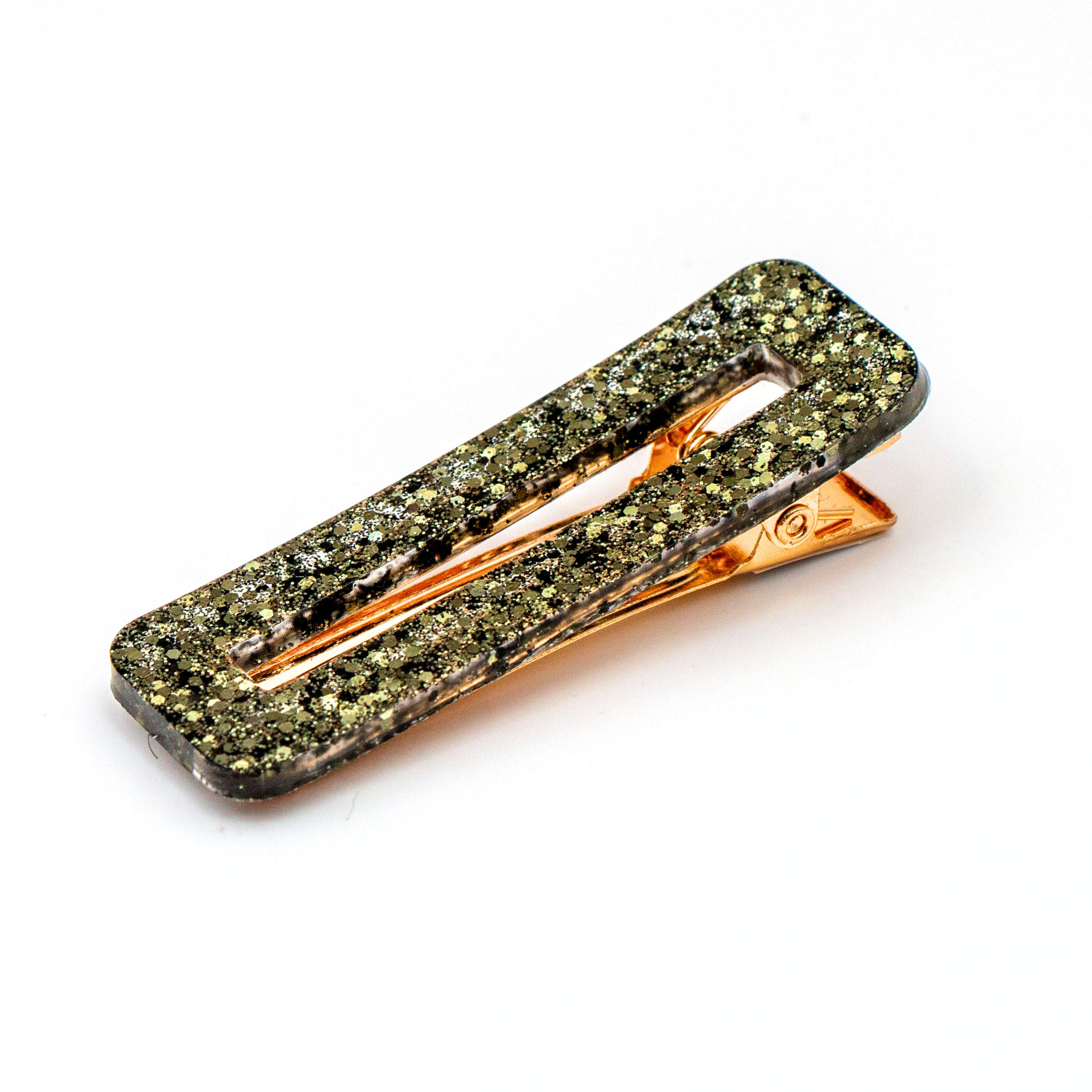 Resin Hair Clip - Rectangular - L’Atelier Nounille