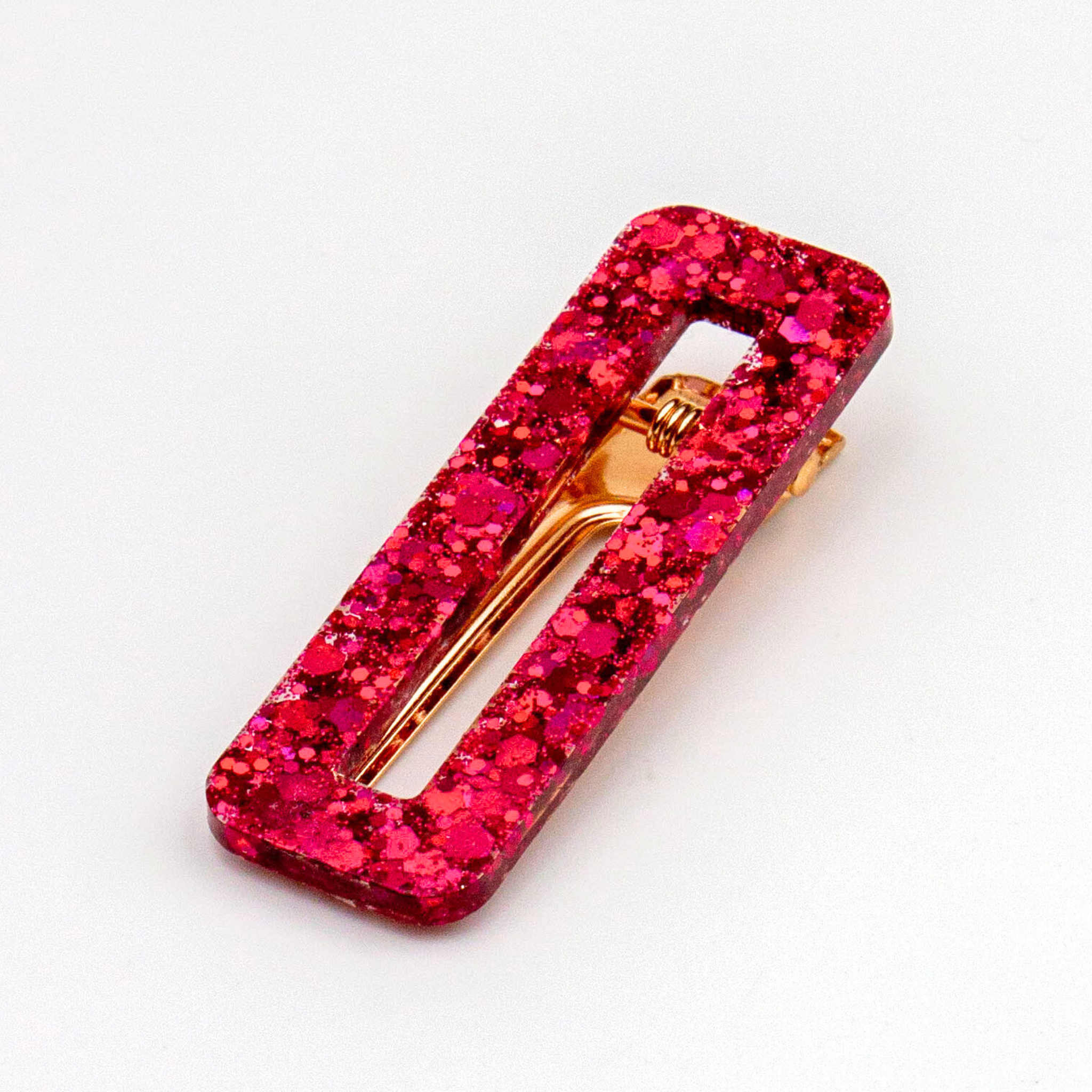 Resin Hair Clip - Rectangular - L’Atelier Nounille
