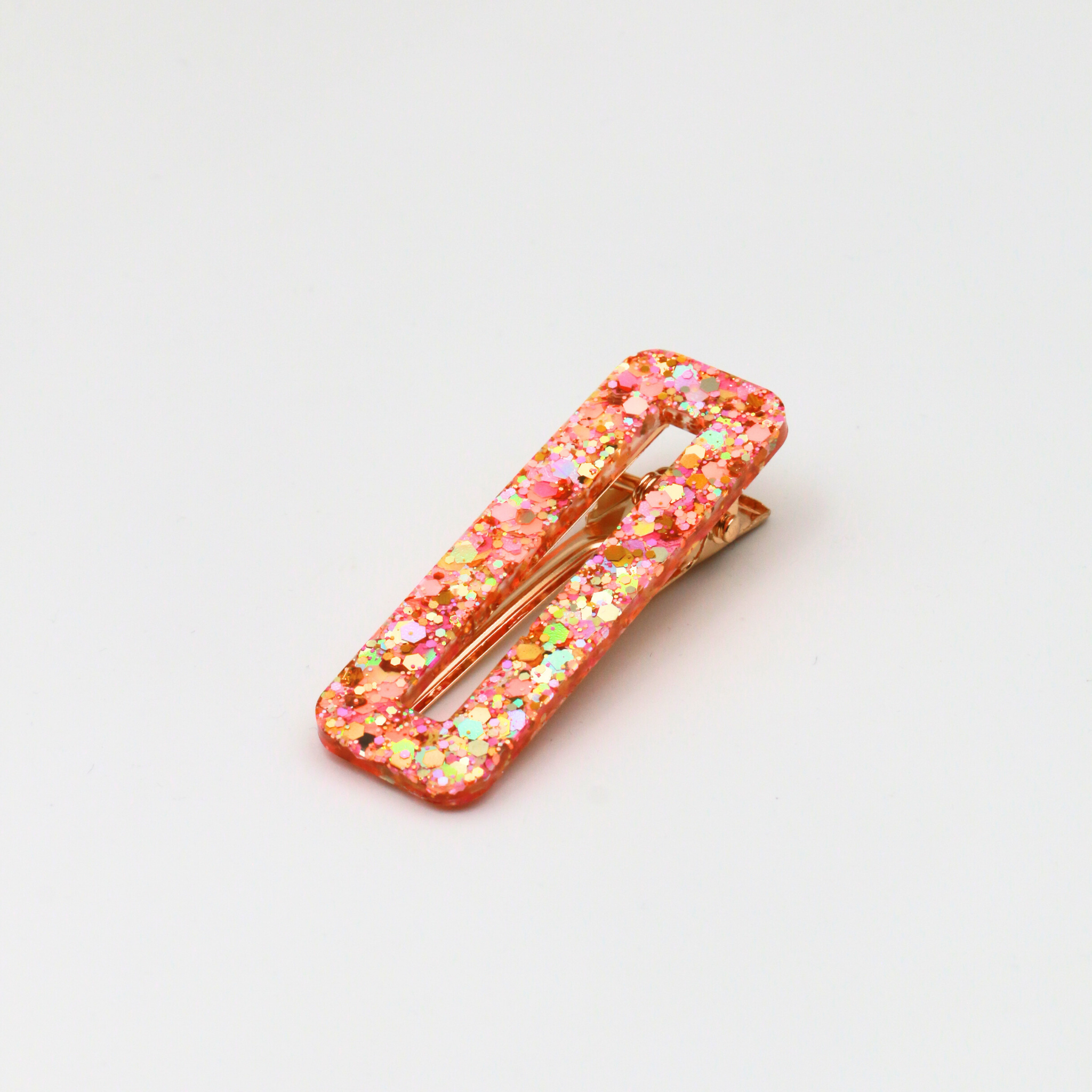 Resin Hair Clip - Rectangular - L’Atelier Nounille