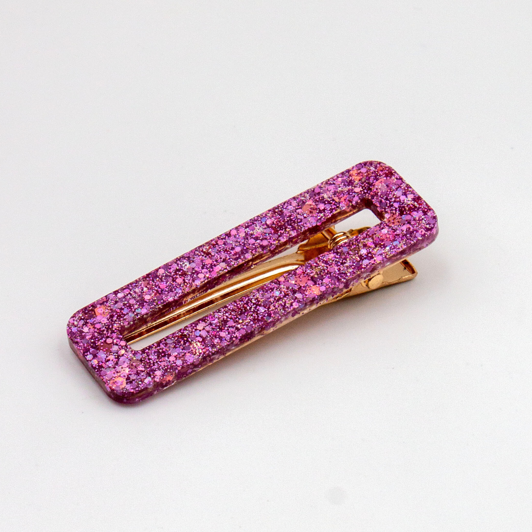 Resin Hair Clip - Rectangular - L’Atelier Nounille