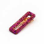 Resin Hair Clip - Rectangular - L’Atelier Nounille