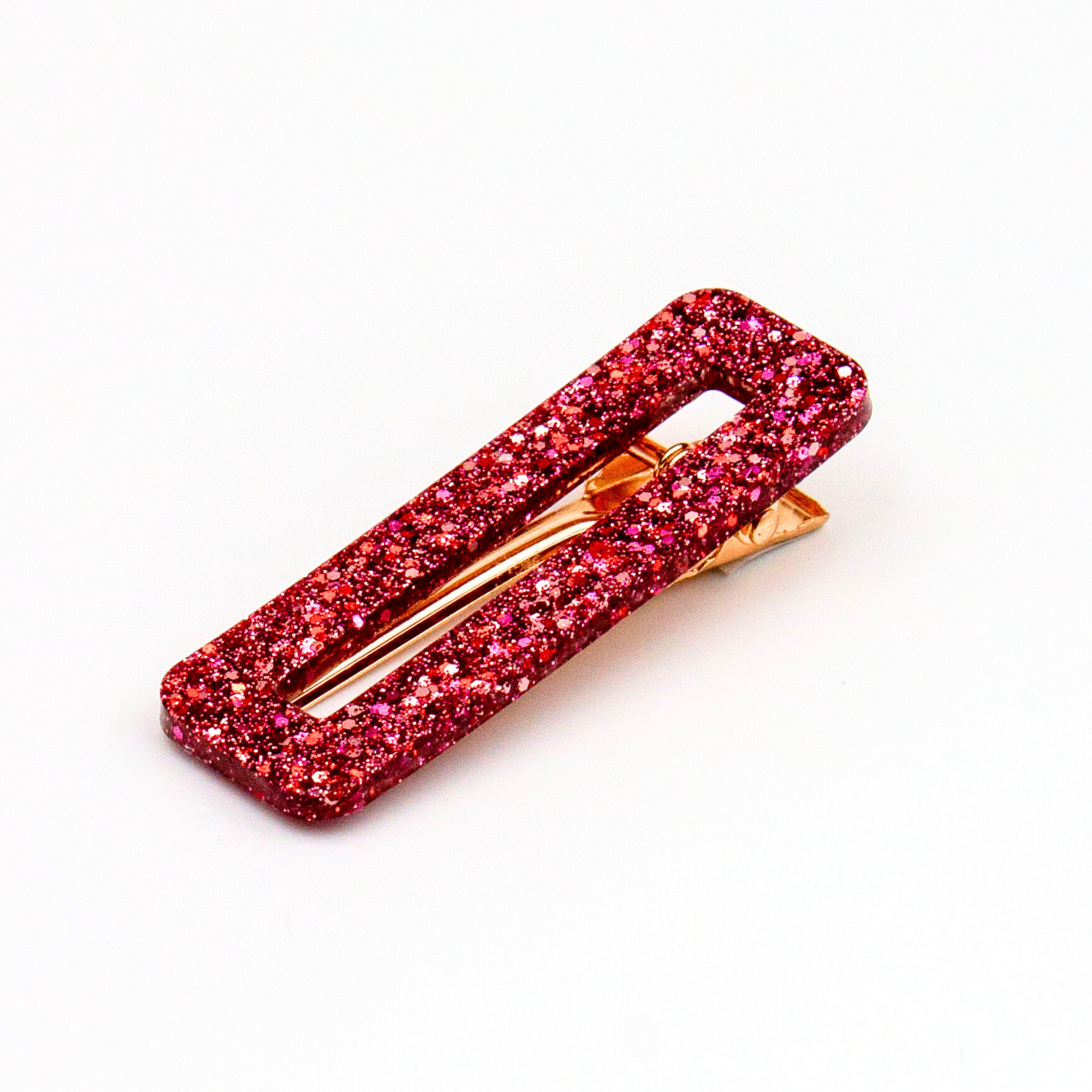 Resin Hair Clip - Rectangular - L’Atelier Nounille