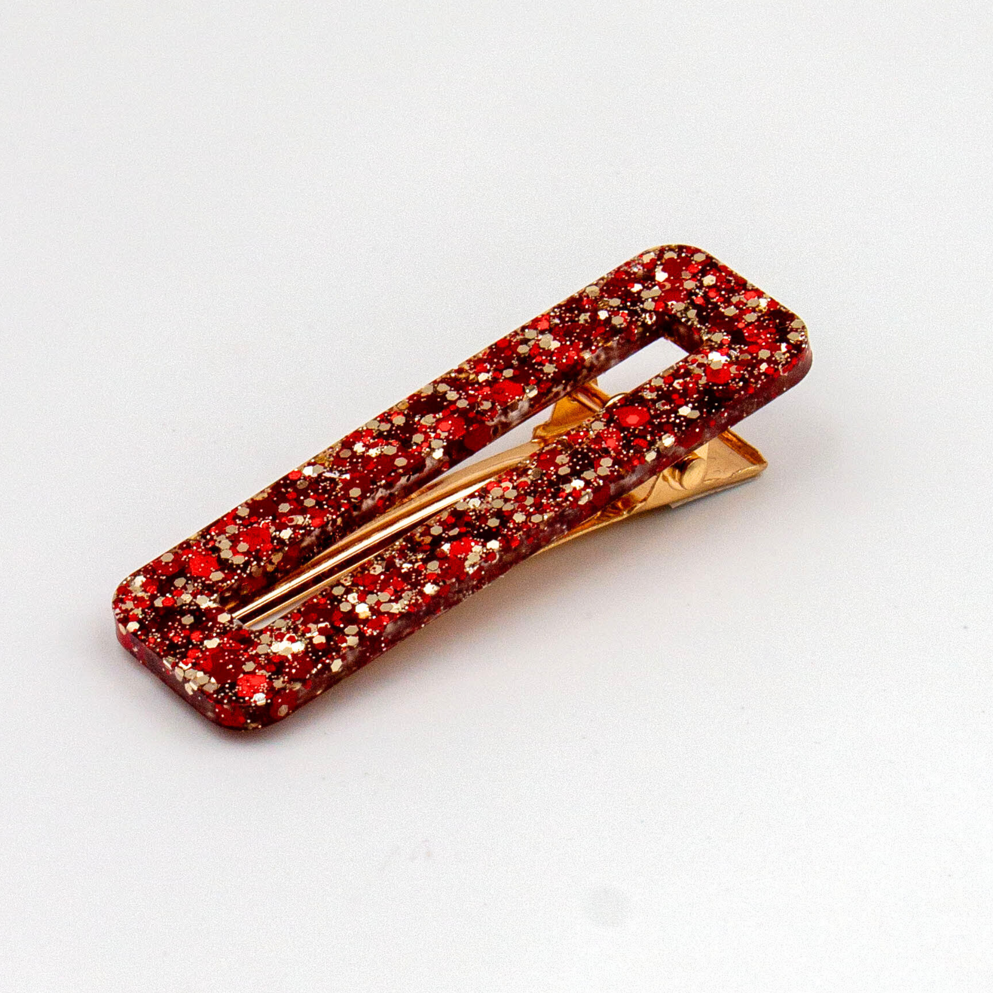 Resin Hair Clip - Rectangular - L’Atelier Nounille