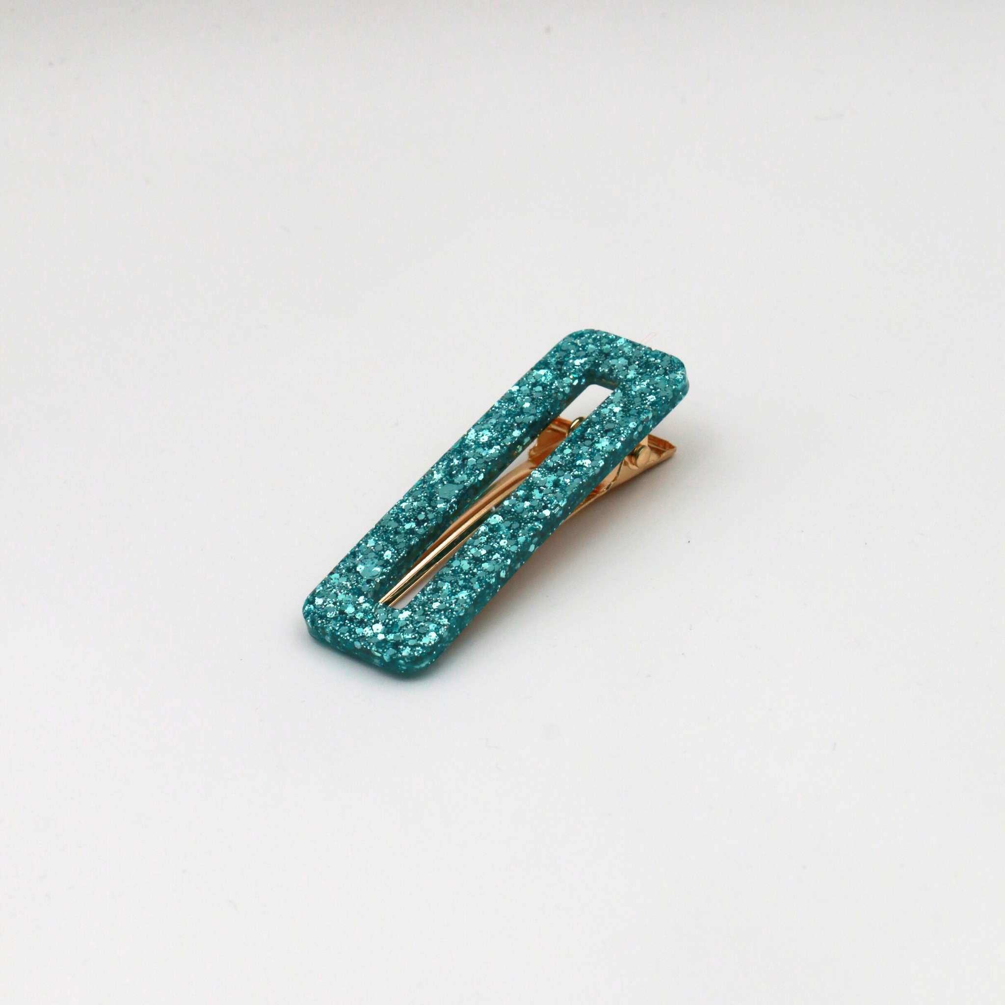 Resin Hair Clip - Rectangular - L’Atelier Nounille