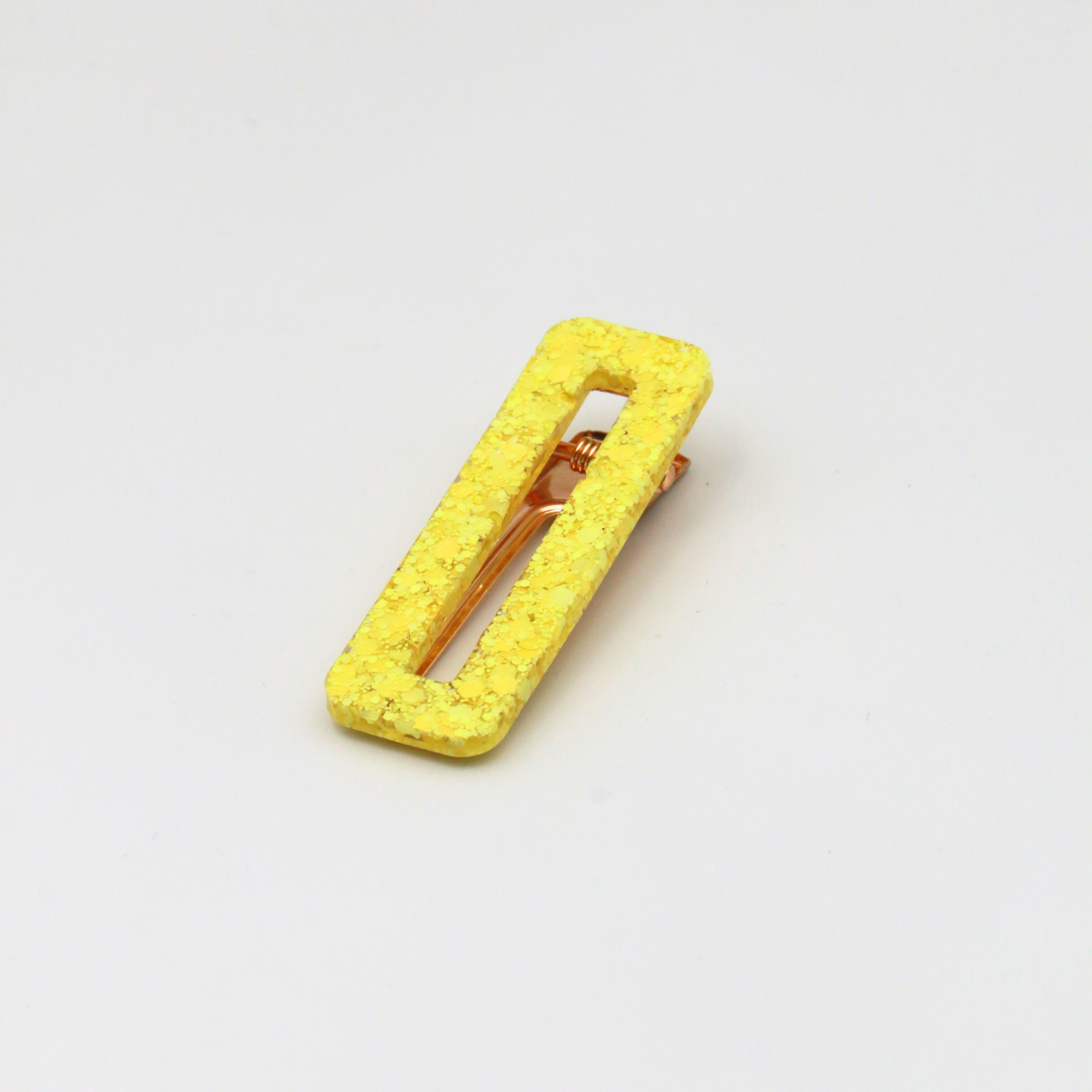 Resin Hair Clip - Rectangular - L’Atelier Nounille